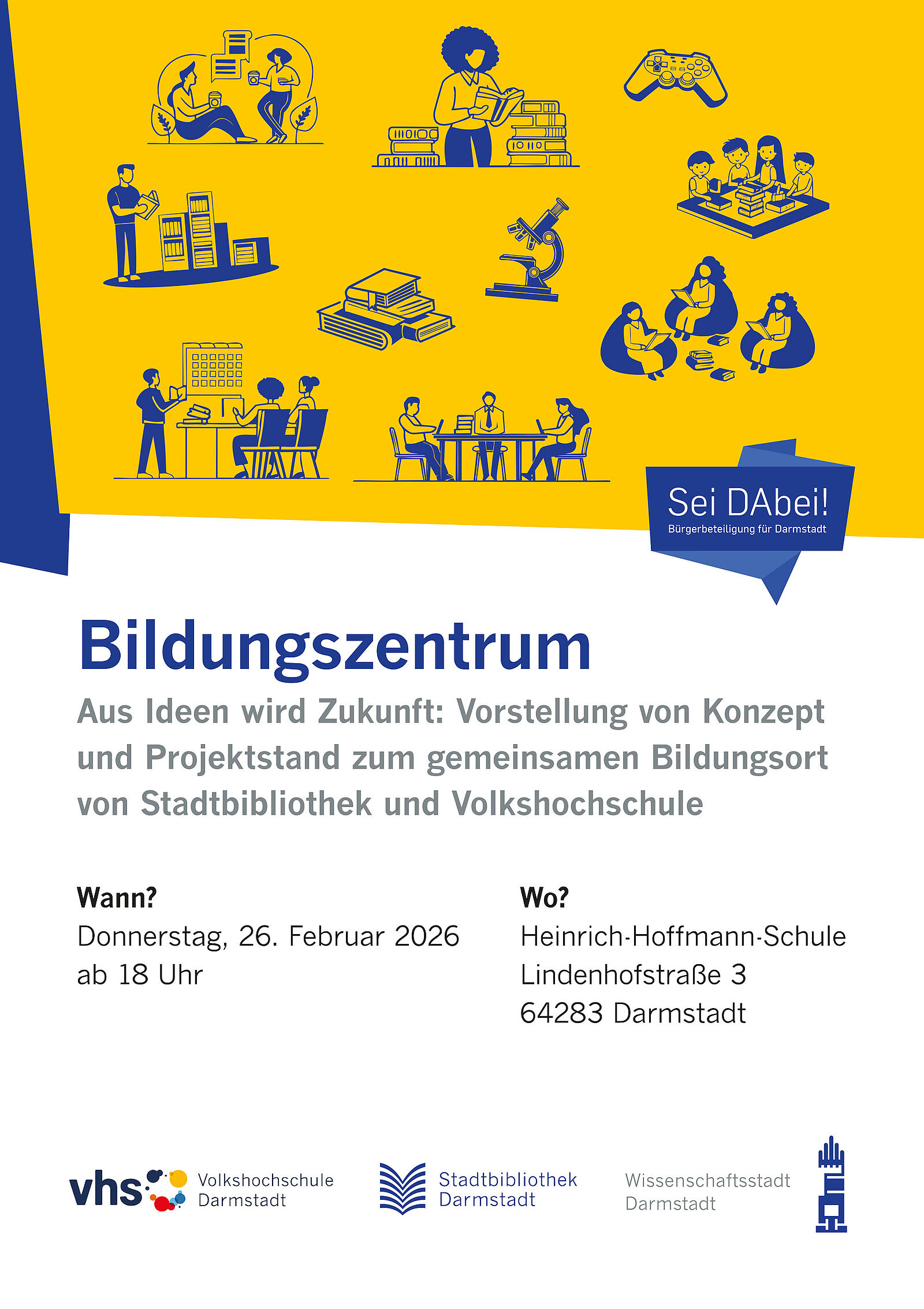 Öffnet die Seite 'Ein moderner "Dritter Ort" für Darmstadt'